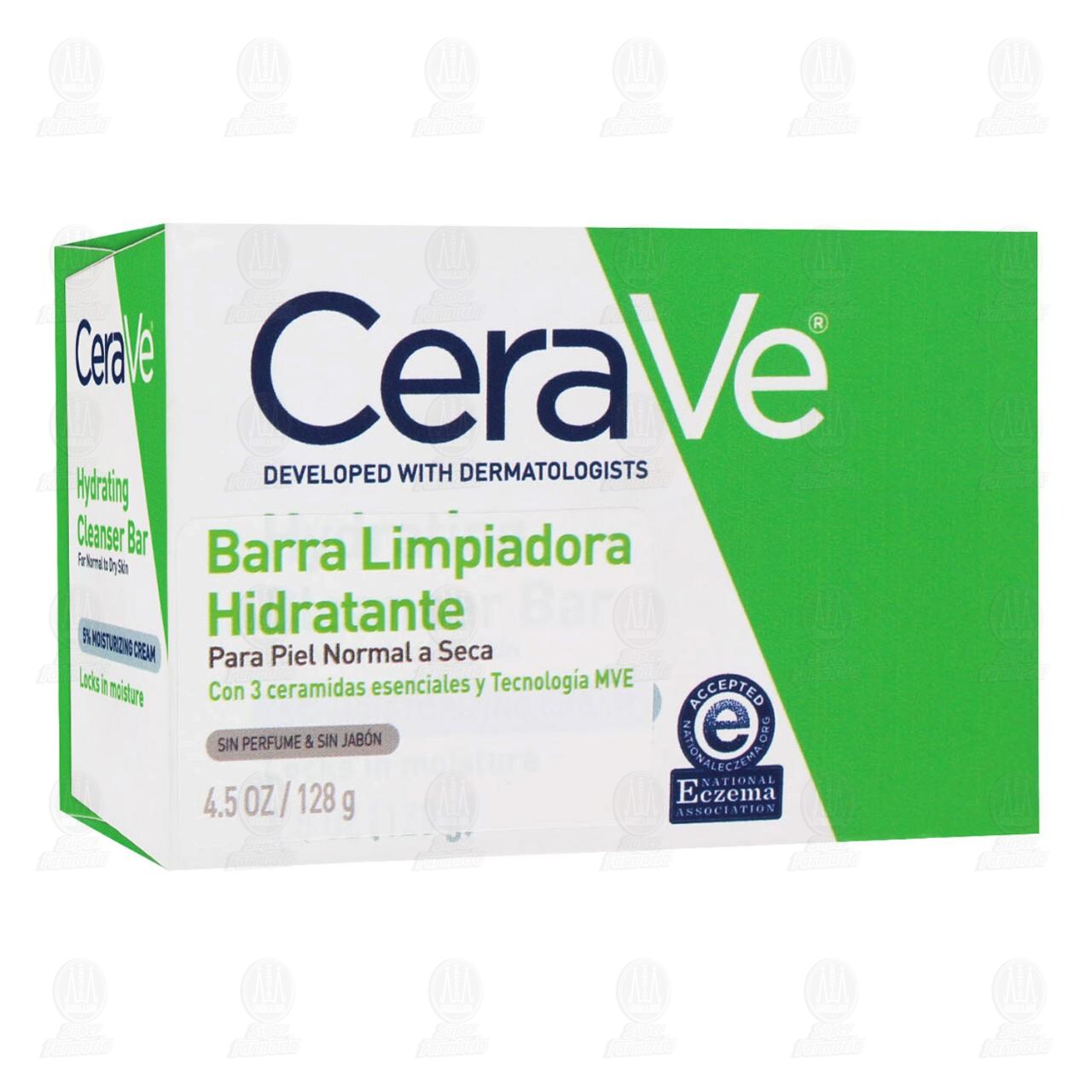 Imagen para CeraVe Barra Limpiadora Hidratante, 128 gr.