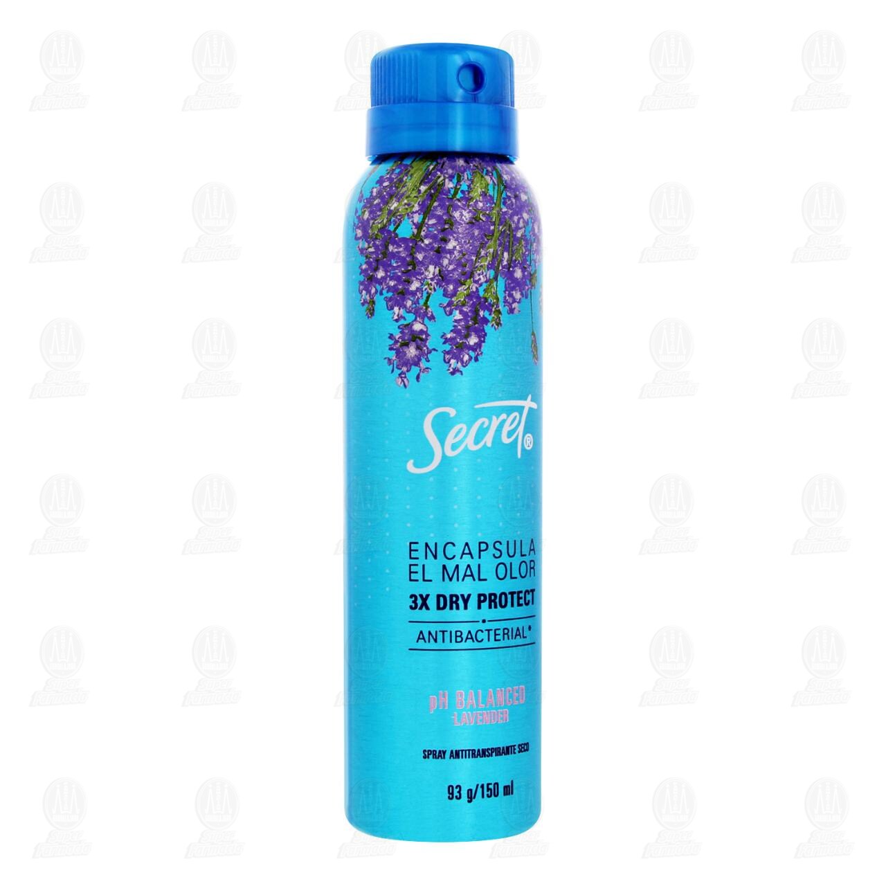 Antitranspirante Secret pH Balanced en Aerosol para Mujer, 150 ml.