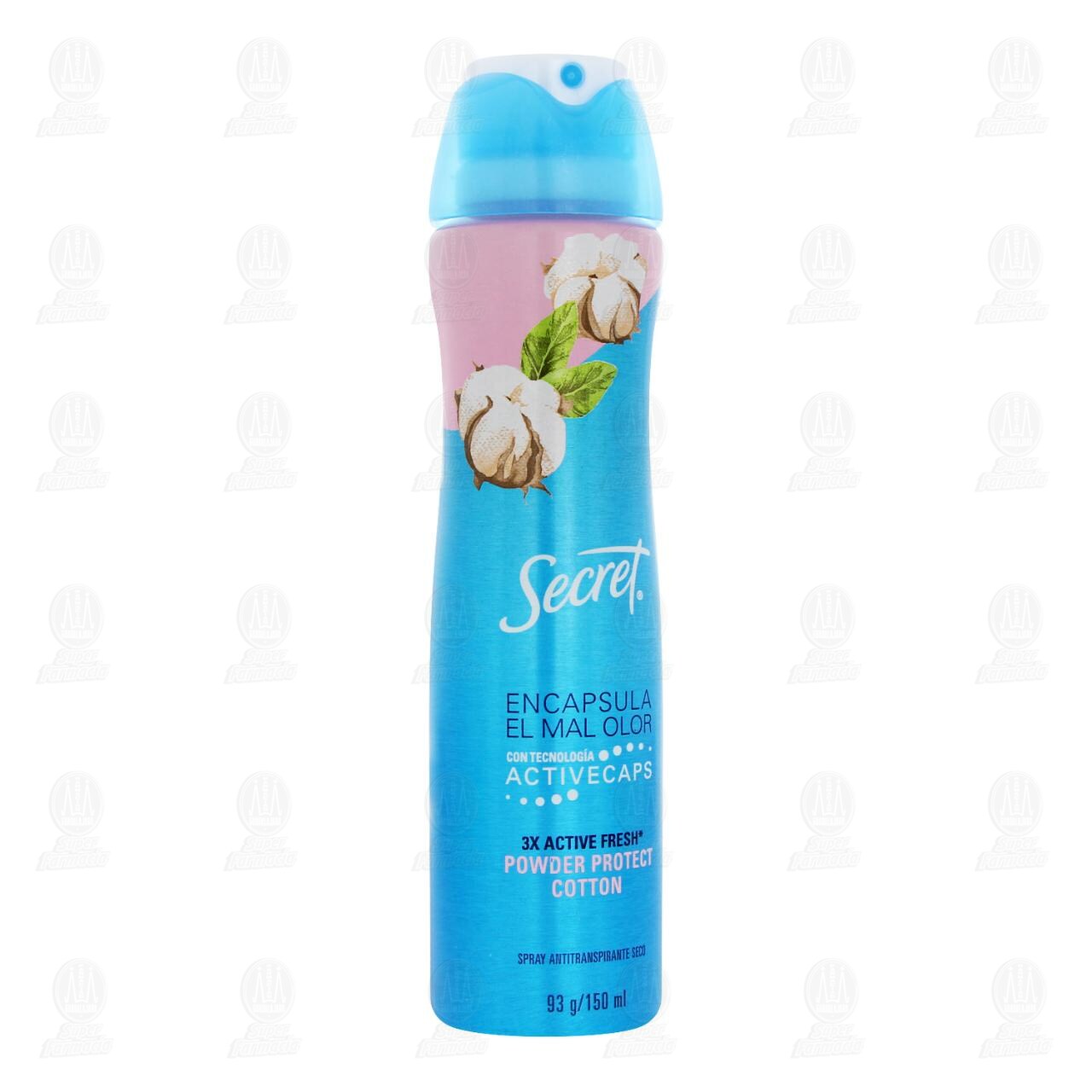 Antitranspirante Secret Powder Protect Cotton en Aerosol, 150 ml. image number 0