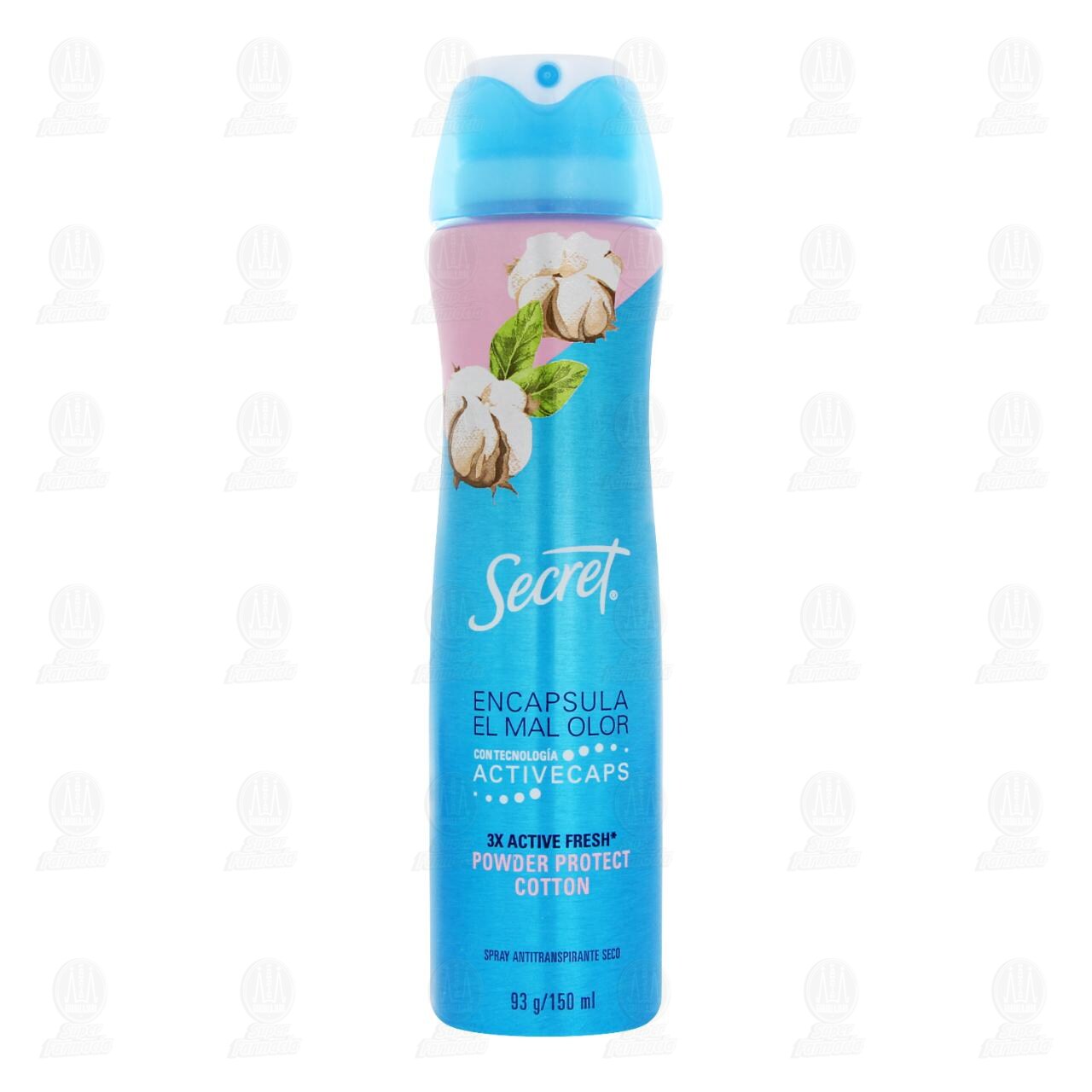 Antitranspirante Secret Powder Protect Cotton en Aerosol, 150 ml. image number 1