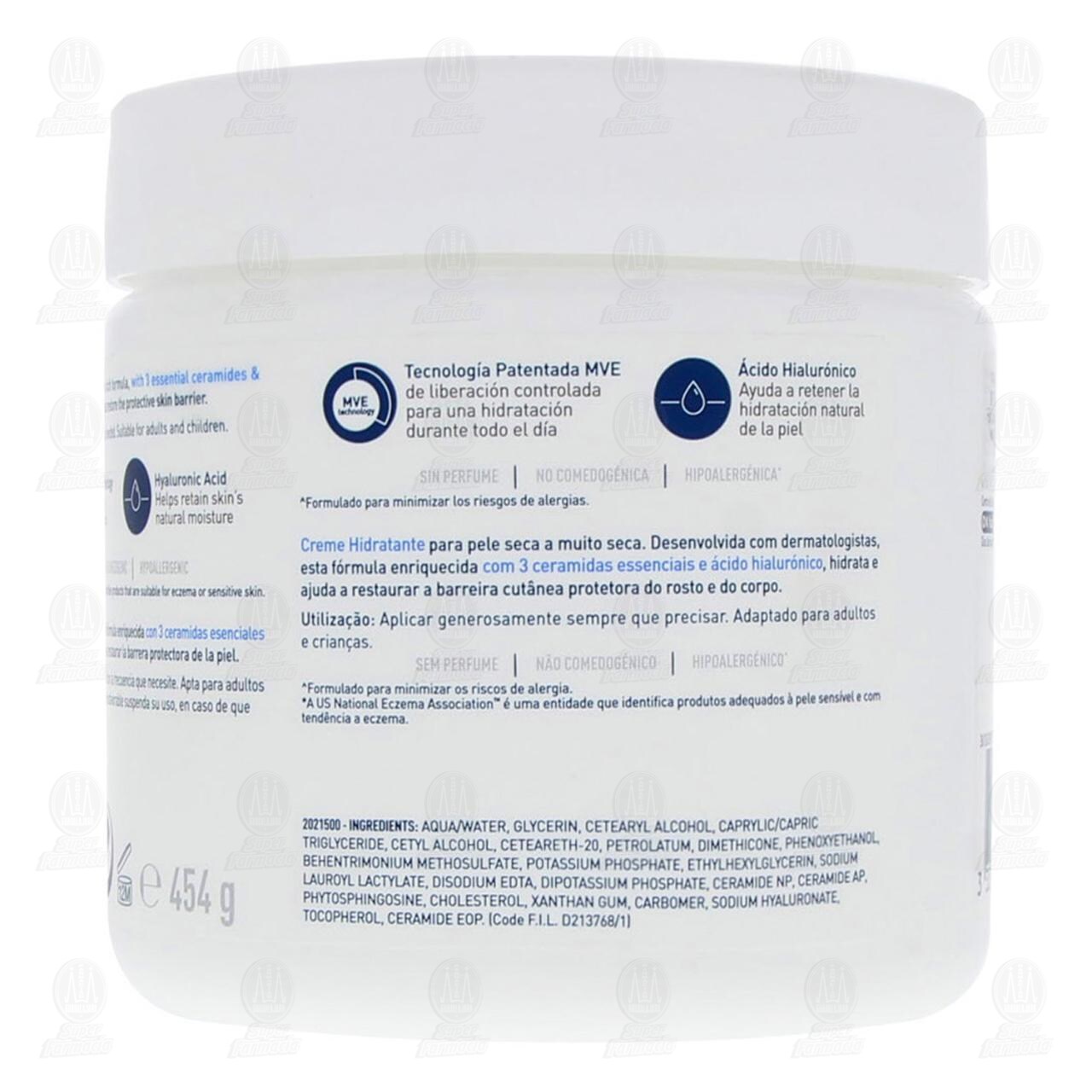CeraVe Crema Hidratante, 454 gr. image number 2