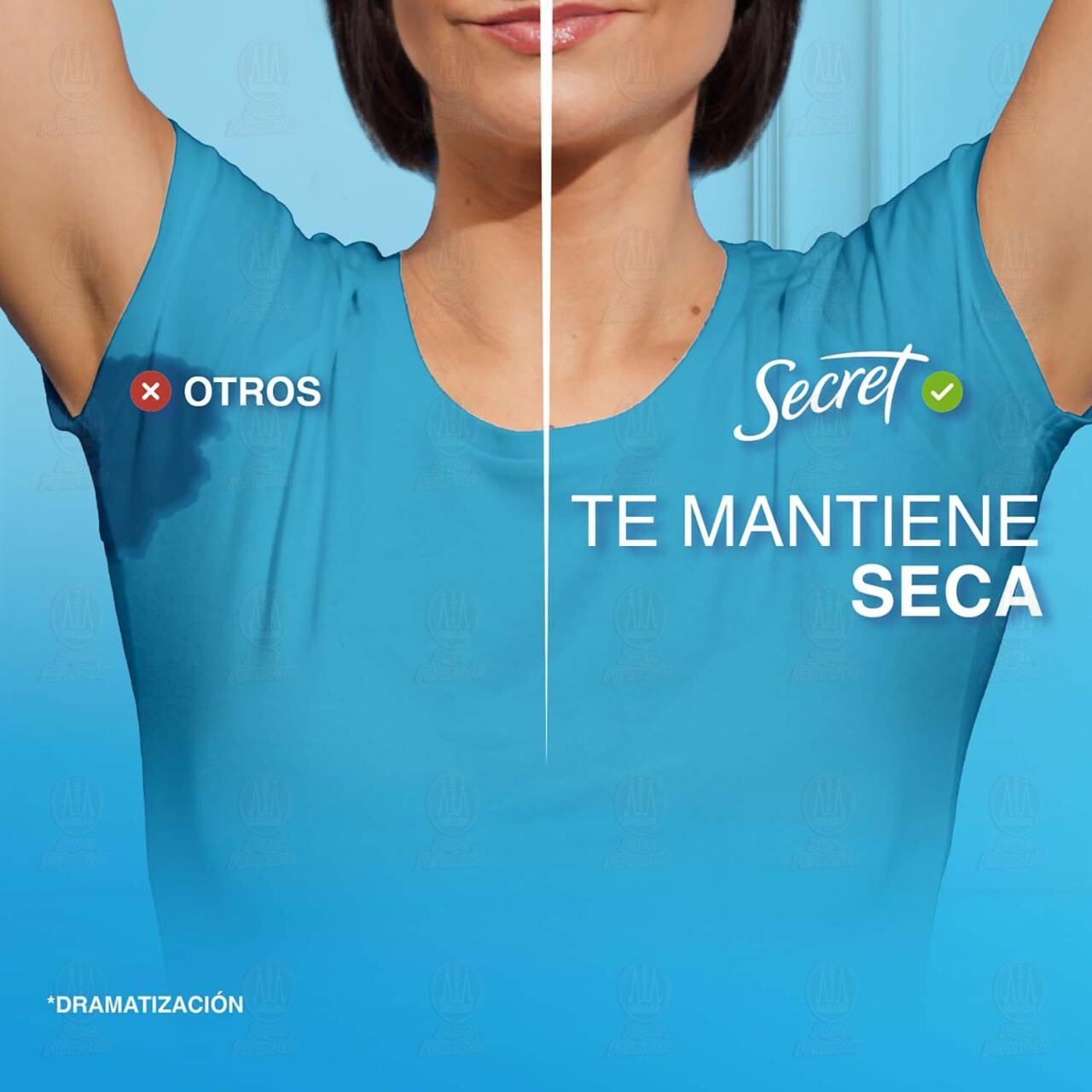 Gel Antitranspirante Secret Fresh Response Clear, 45 gr. image number 3