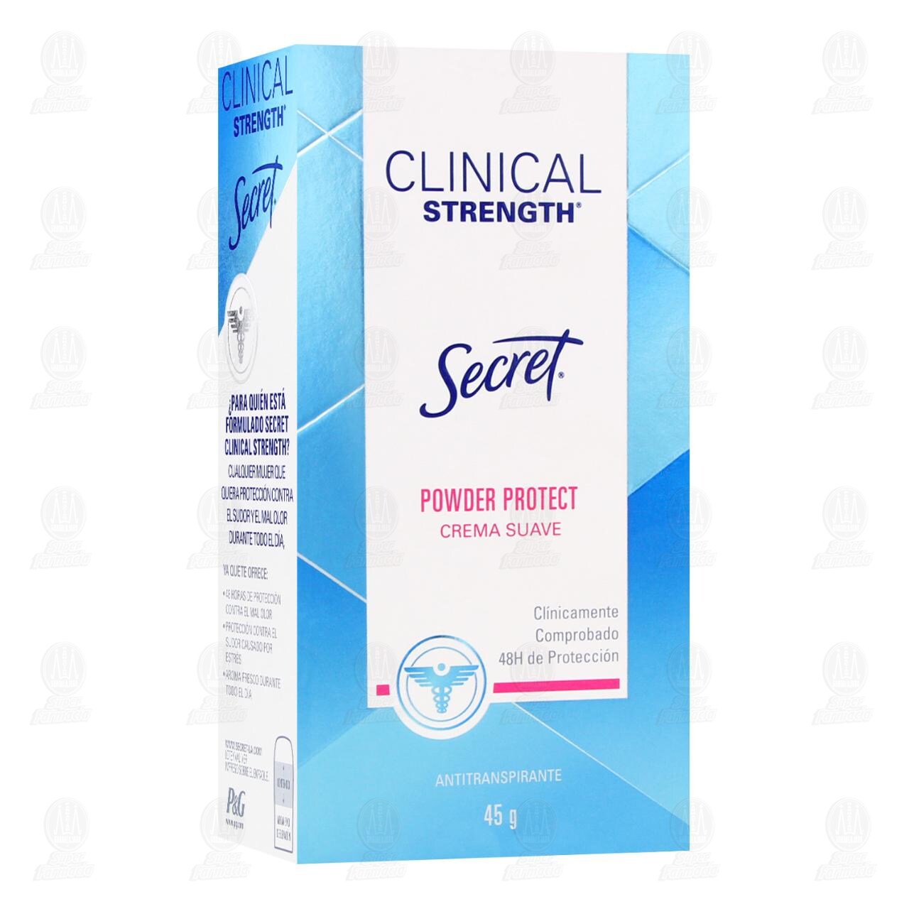 Antitranspirante Clinical Strength Secret Soft Solid Powder Protect, 45 gr. image number 0