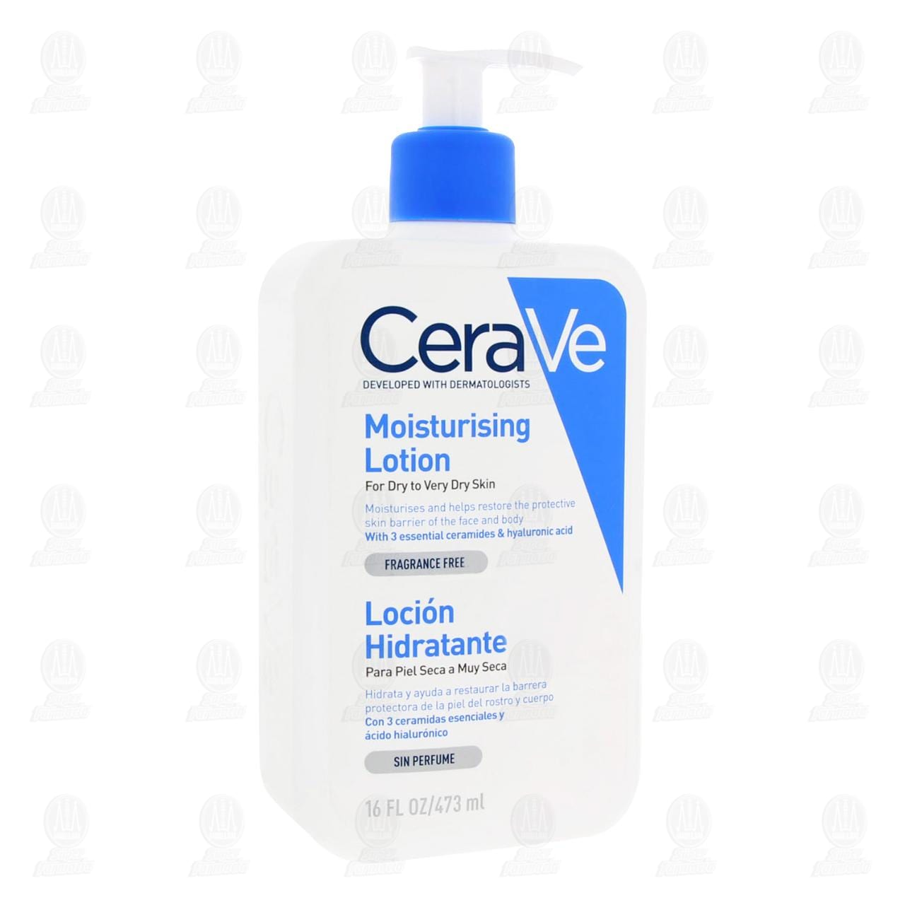 CeraVe Loción Hidratante para Piel Seca, 473 ml.
