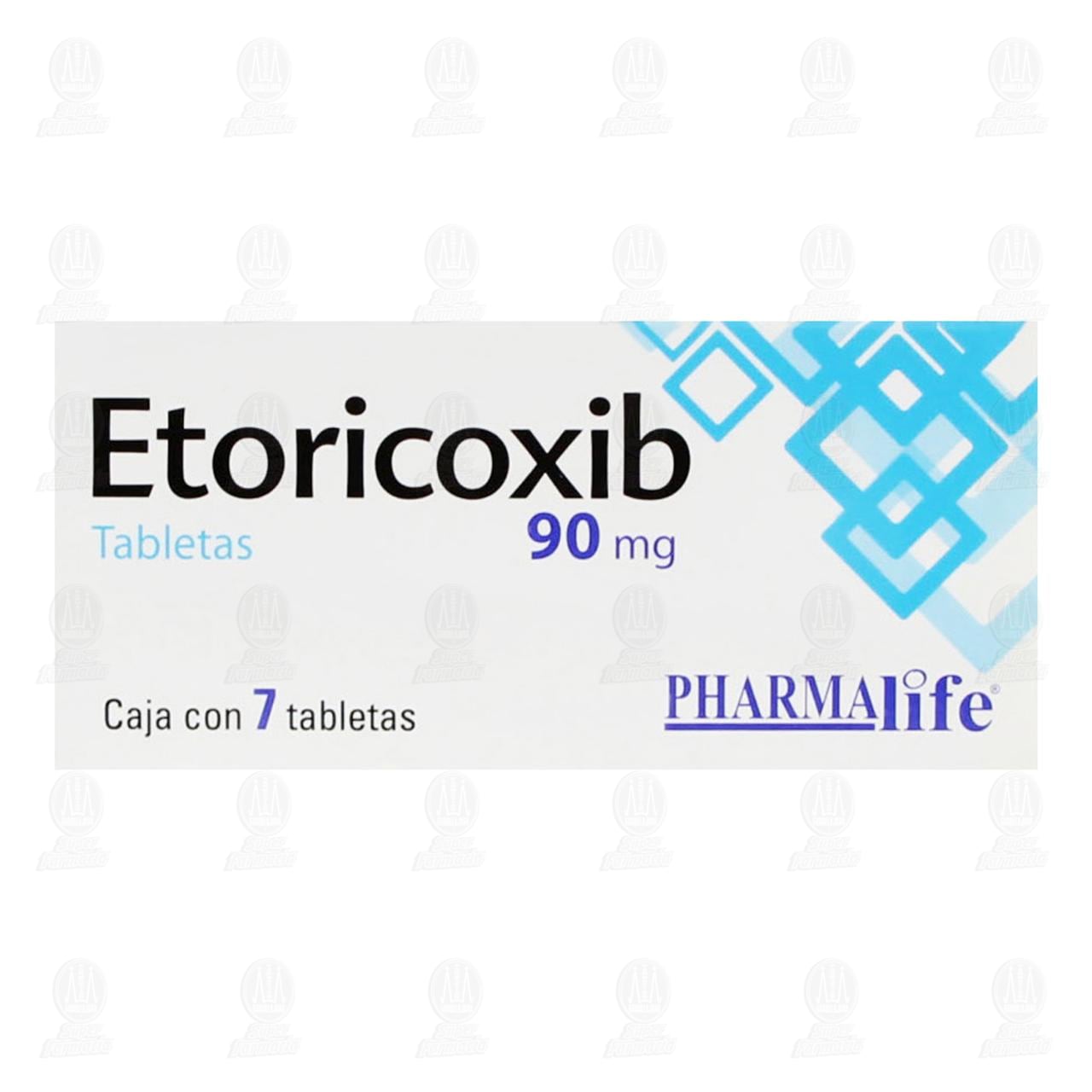 Etoricoxib 90 mg, 7 Tabletas Pharmalife. image number 1