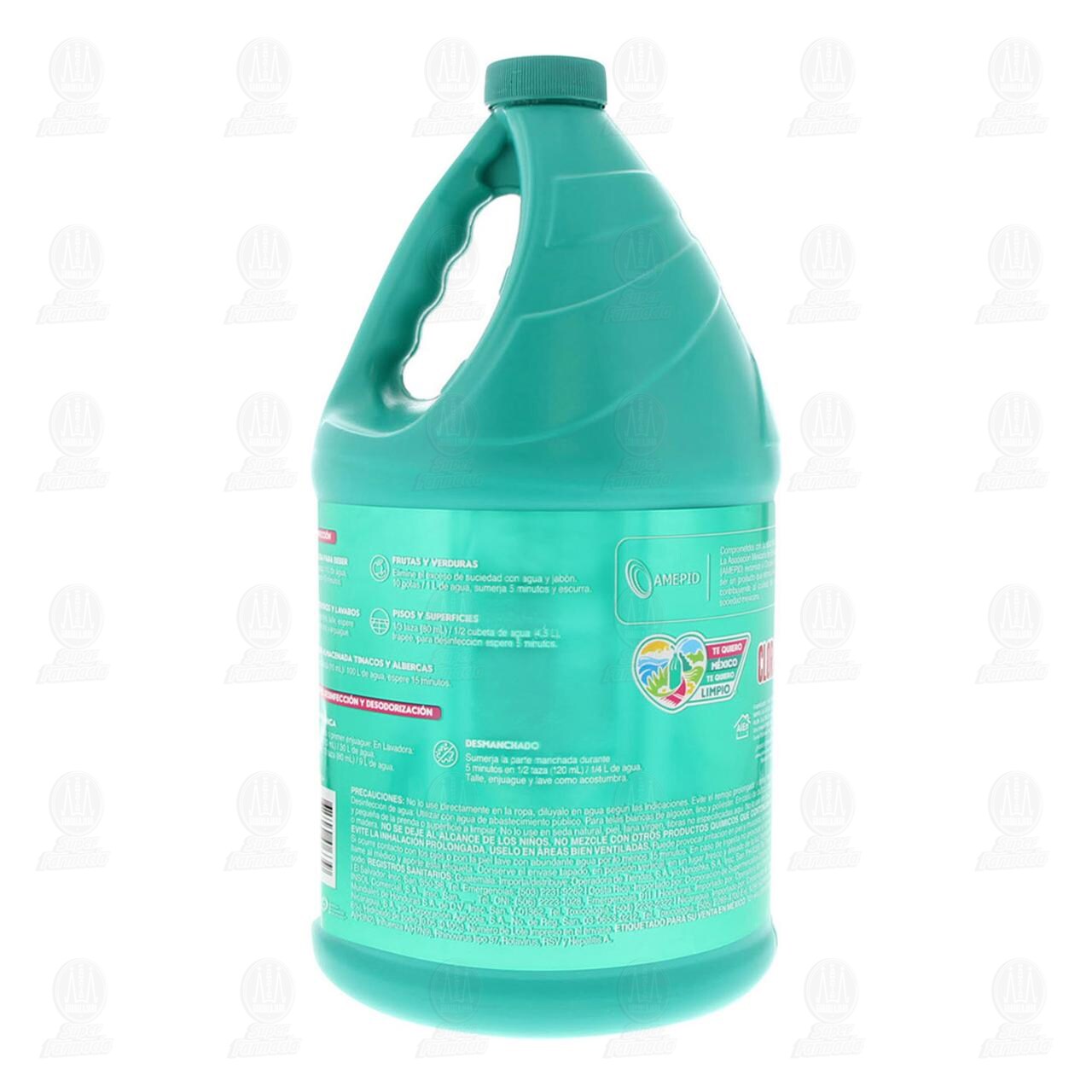 Blanqueador Cloralex El Rendidor Elimina Virus y Bacterias, 3.75 l. image number 2