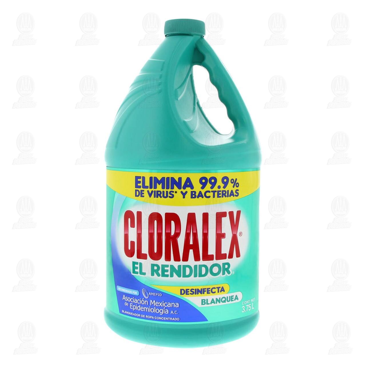 Blanqueador Cloralex El Rendidor Elimina Virus y Bacterias, 3.75 l. image number 1