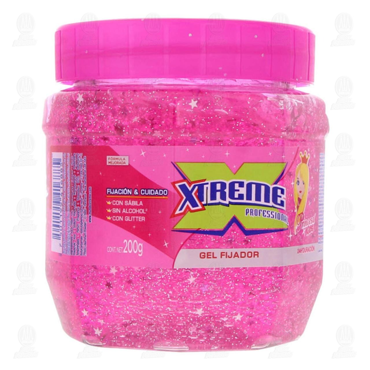 Gel para Cabello Xtreme Professional Princesa Kids, 200 gr. image number 0