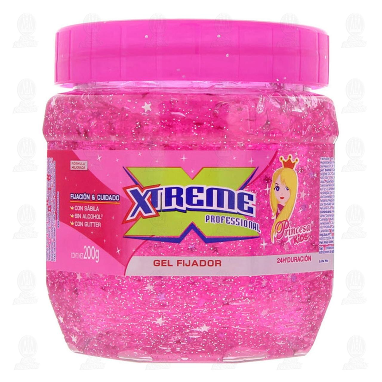 Gel para Cabello Xtreme Professional Princesa Kids, 200 gr. image number 1