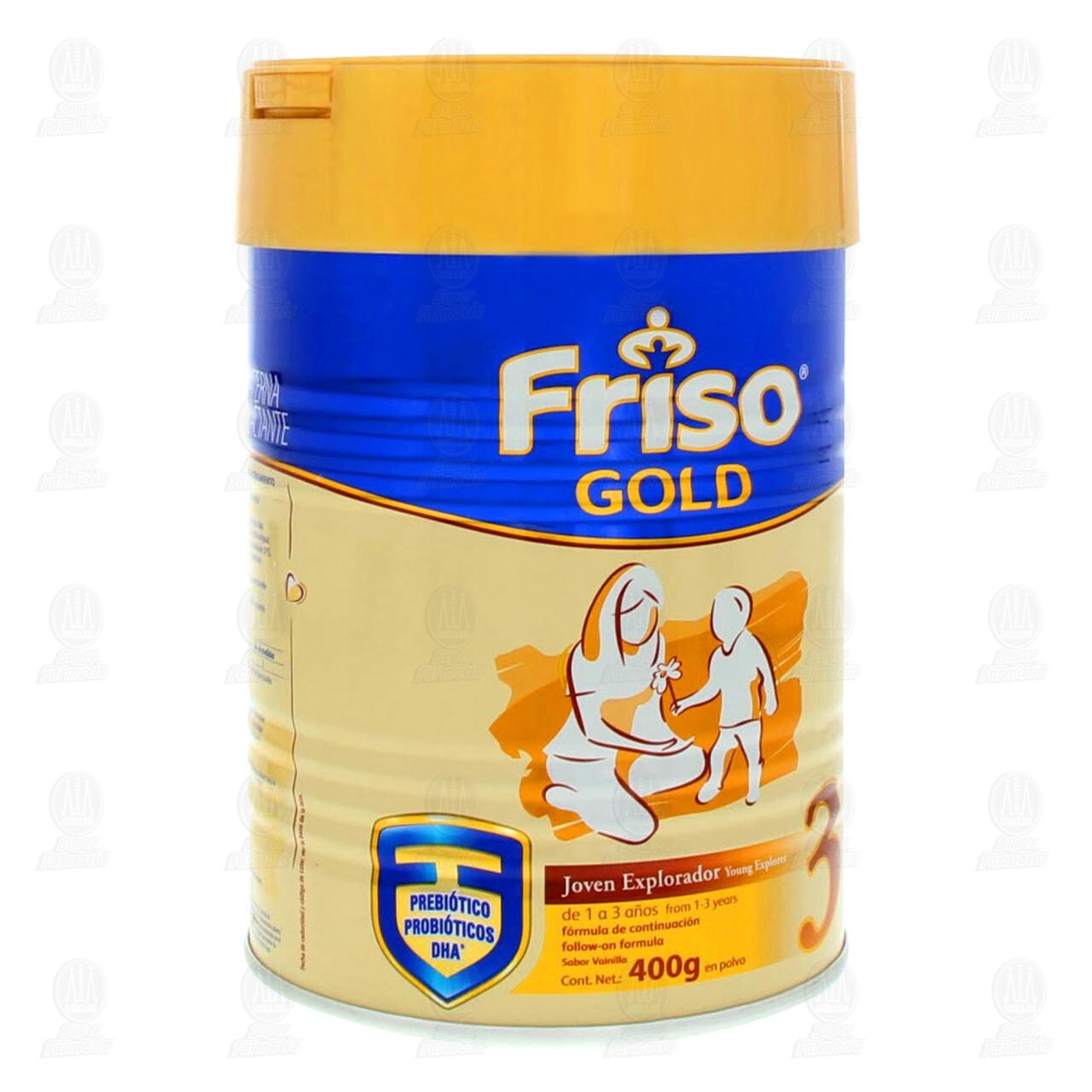 Fórmula Infantil Friso Gold 3 Joven Explorador en Polvo Sabor Vainilla (Edad 1-3 Años), 400 gr. image number 0