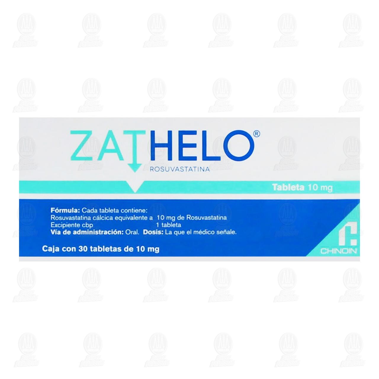 Zathelo 10 mg, 30 Tabletas. image number 2