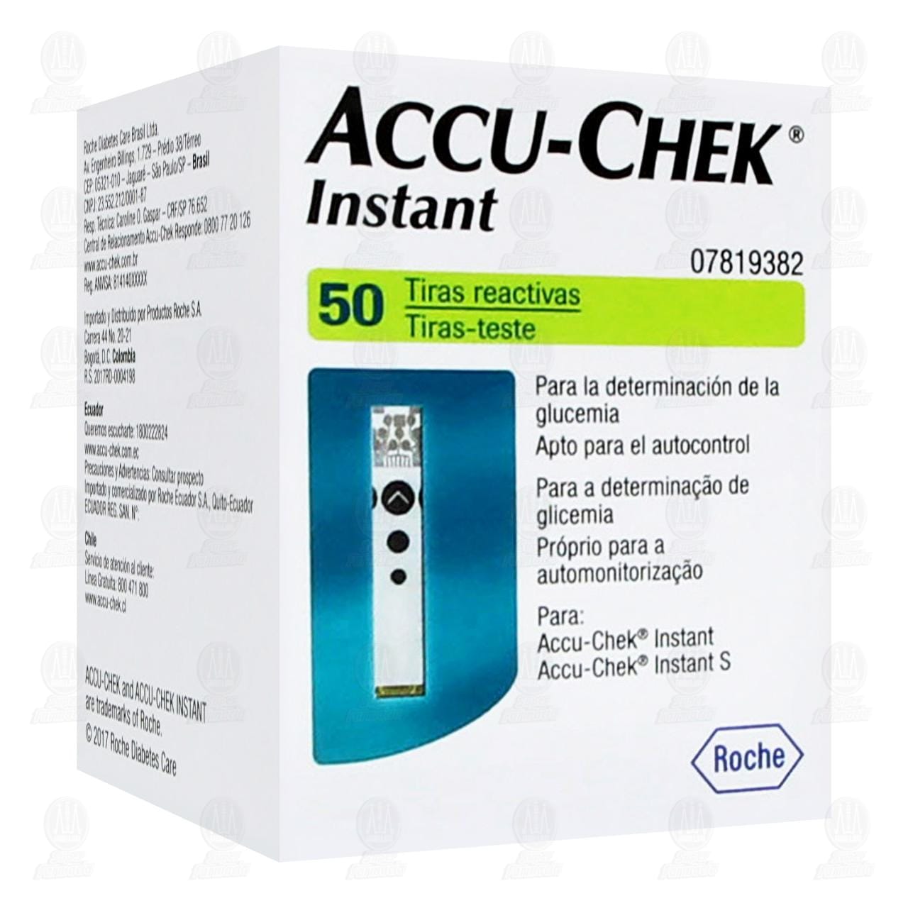 Imagen para Accu-Chek Instant 50 Tiras Reactivas para Medición de Glucosa