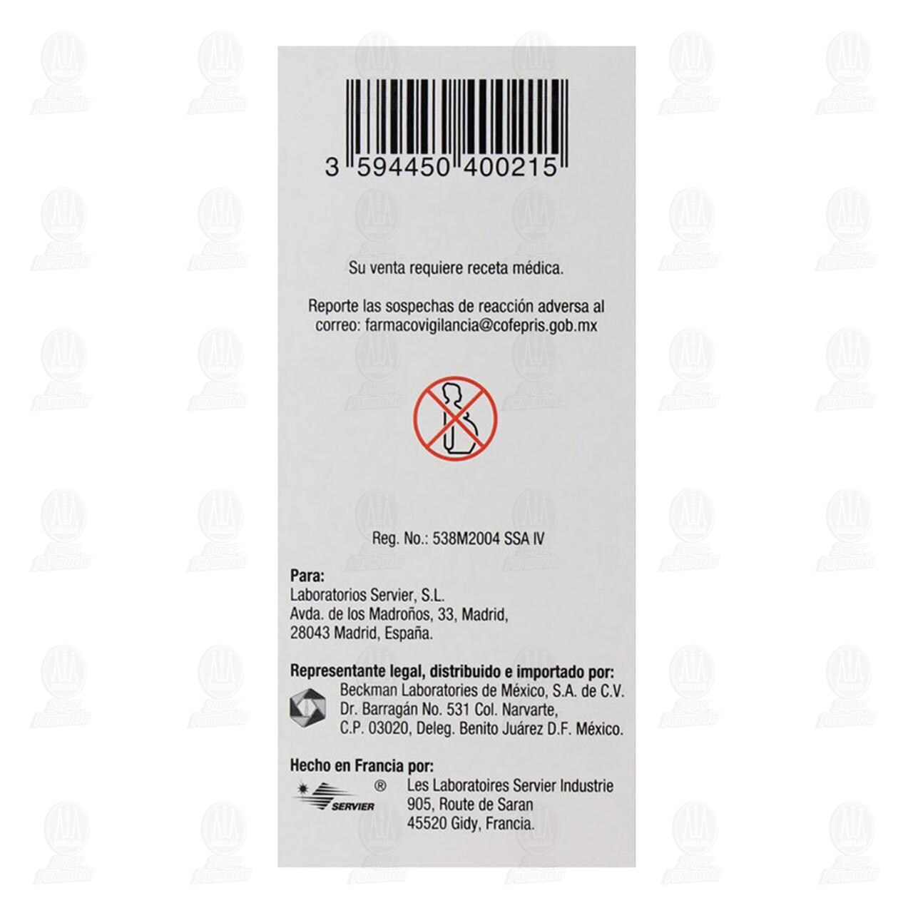 Arcalion 200 mg, 60 Comprimidos. image number 2