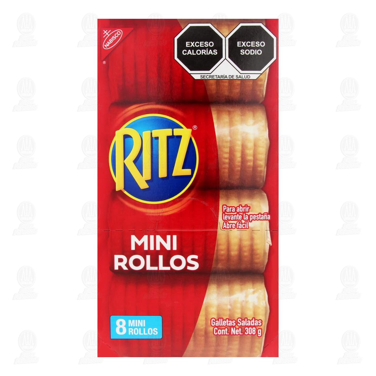 Galletas Ritz Mini Rollos, 308 gr. de RITZ | Farmacias Guadalajara