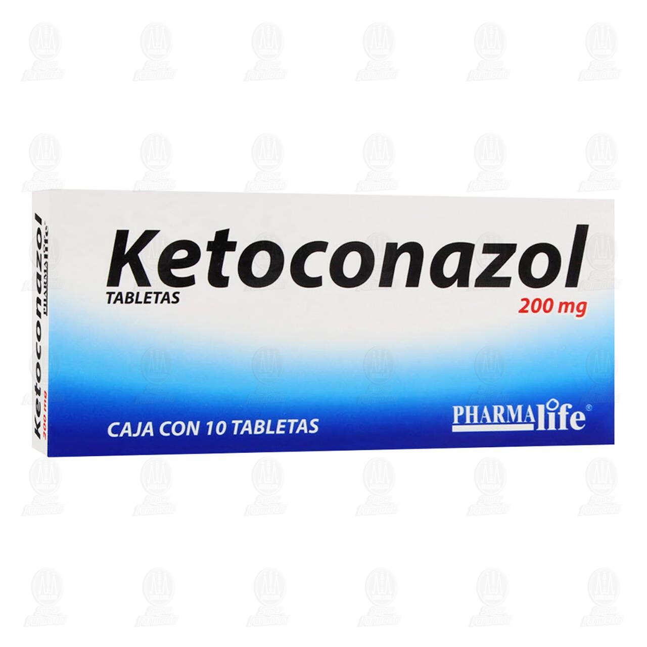 Ketoconazol 200 mg, 10 Tabletas Pharmalife. image number 0