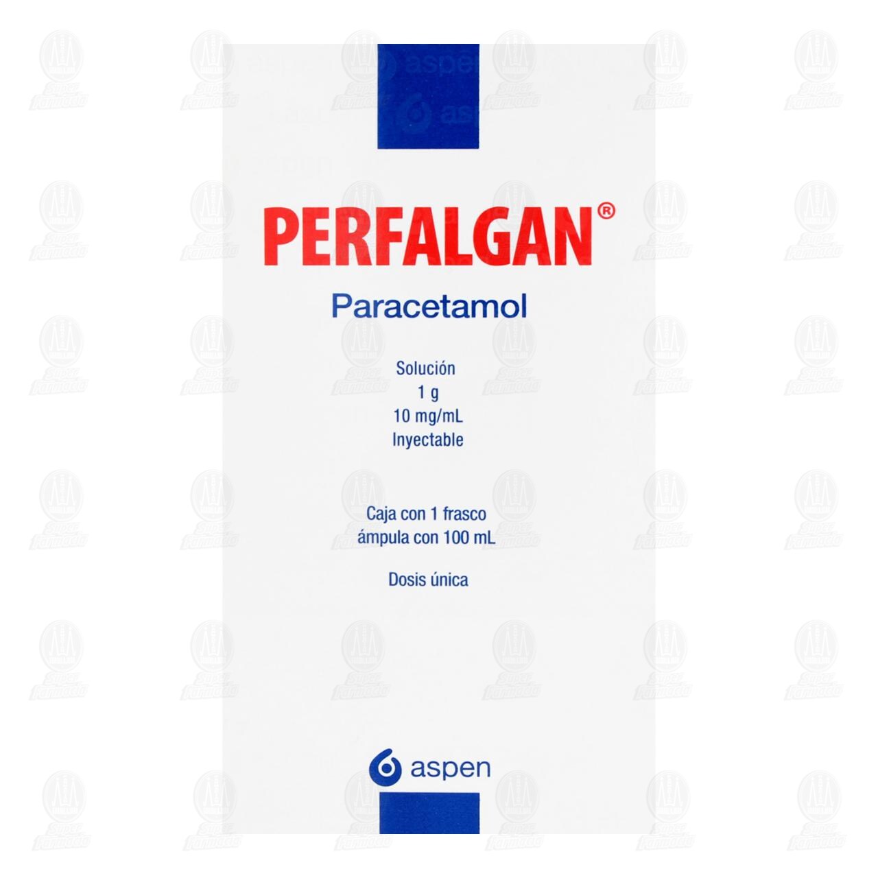 Perfalgan 1 gr Soluci&oacute;n Inyectable, 1 &Aacute;mpula. image number 1