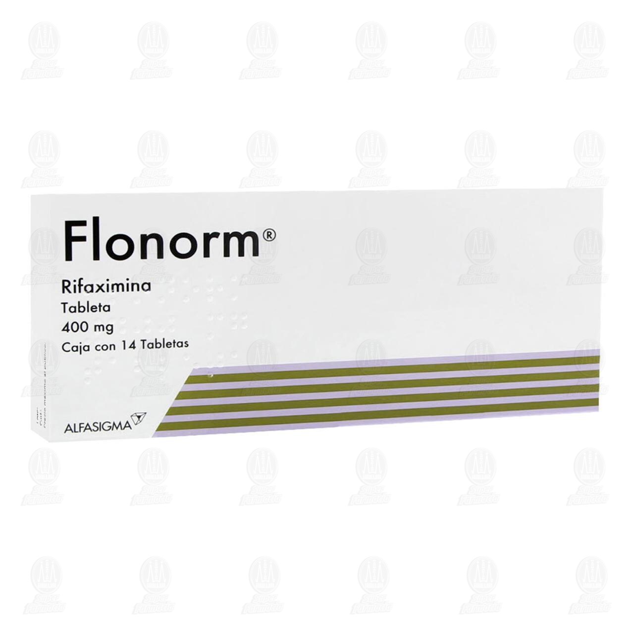 Flonorm 400 mg, 14 Tabletas. image number 0