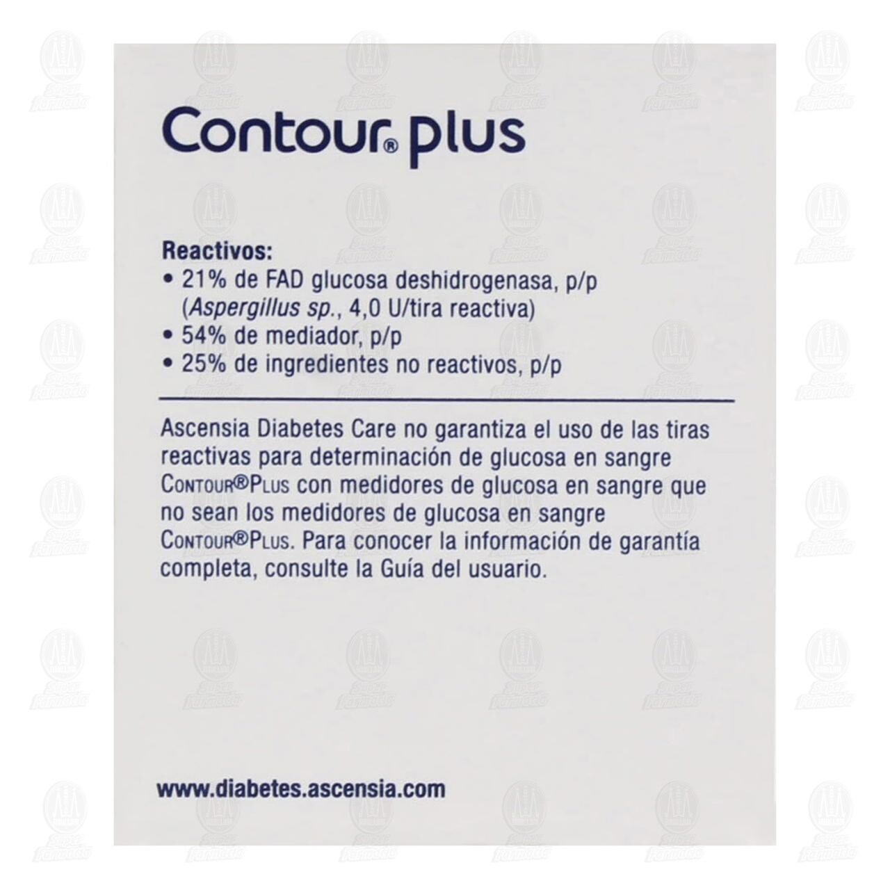 Contour Plus Tiras Reactivas para Determinación de Glucosa en Sangre, 25 pzas. image number 2