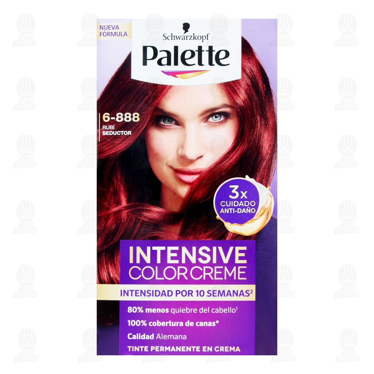 Tinte Palette Intensive Color Creme Rub&iacute; Seductor (6-888), 1 pz. image number 1