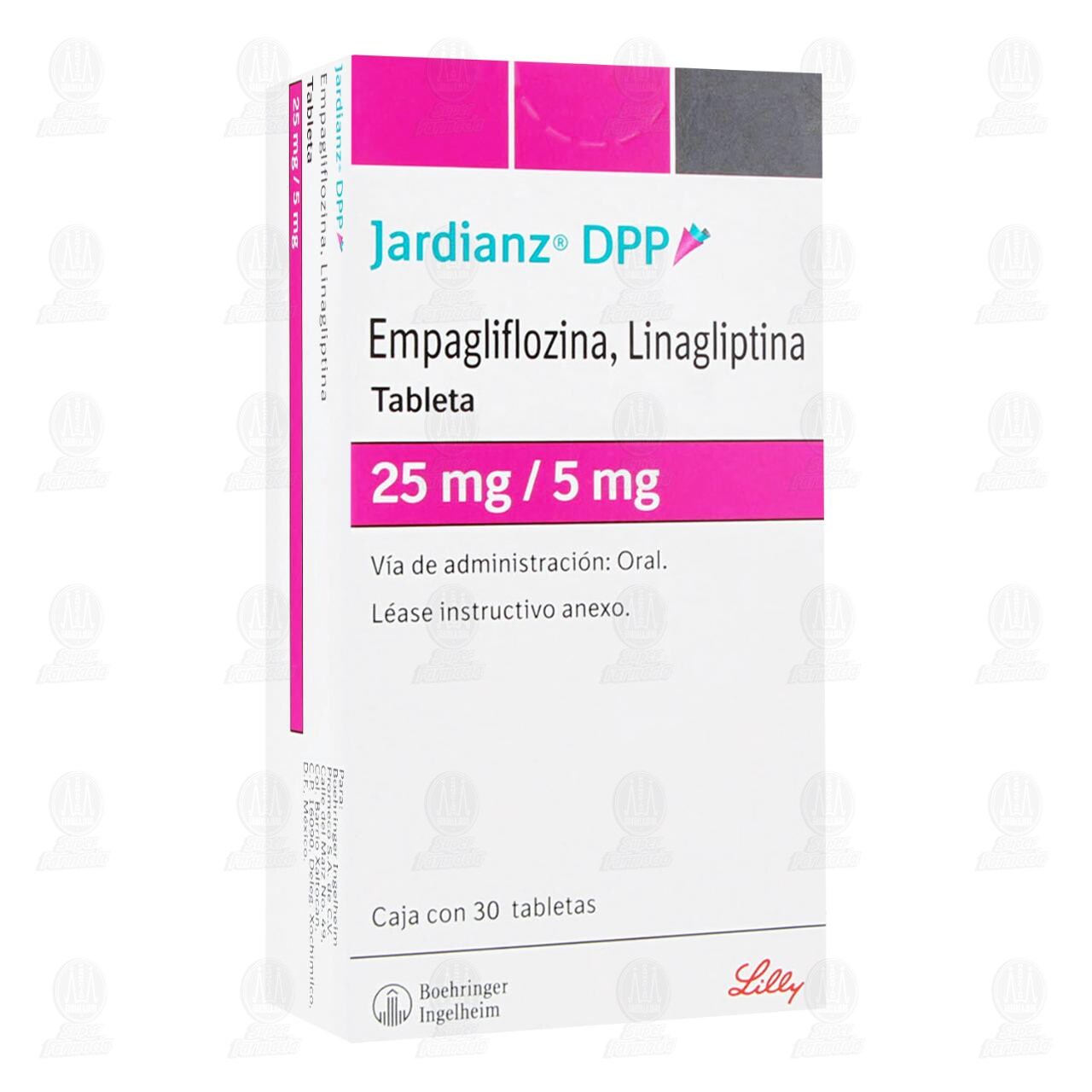 Jardianz DPP 25mg/5mg, 30 Tabletas.