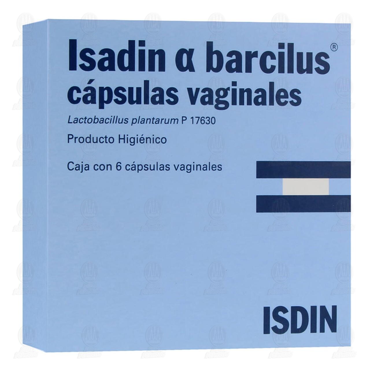 Isadin Barcilus, 6 C&aacute;psulas Vaginales. image number 0