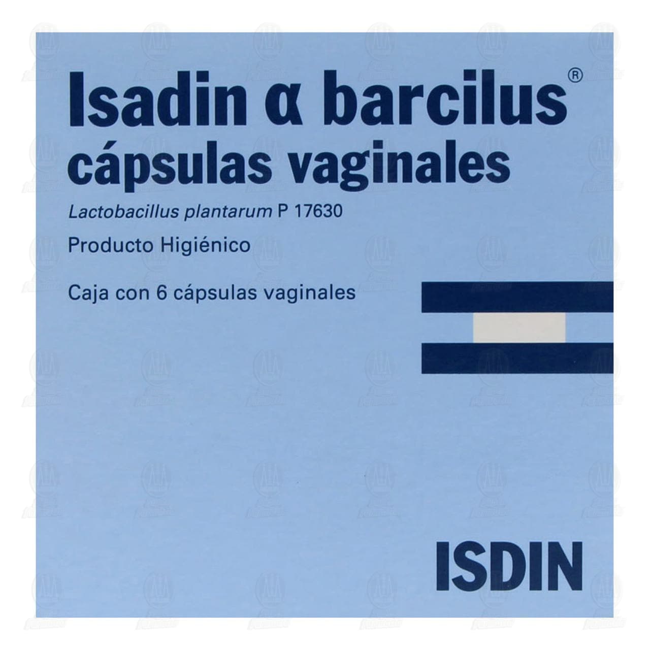 Isadin Barcilus, 6 C&aacute;psulas Vaginales. image number 1