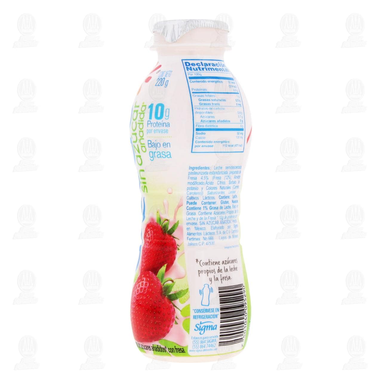 Yoghurt Yoplait Griego Fresa Sin Az&uacute;car, 220 gr. image number 2