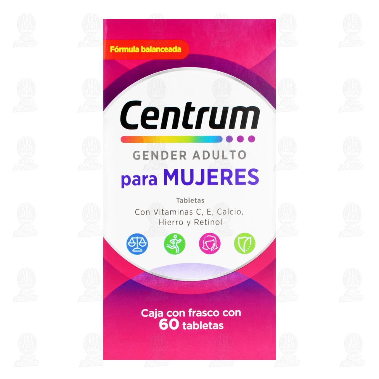 Centrum Gender Adulto para Mujeres, 60 Tabletas. image number 1