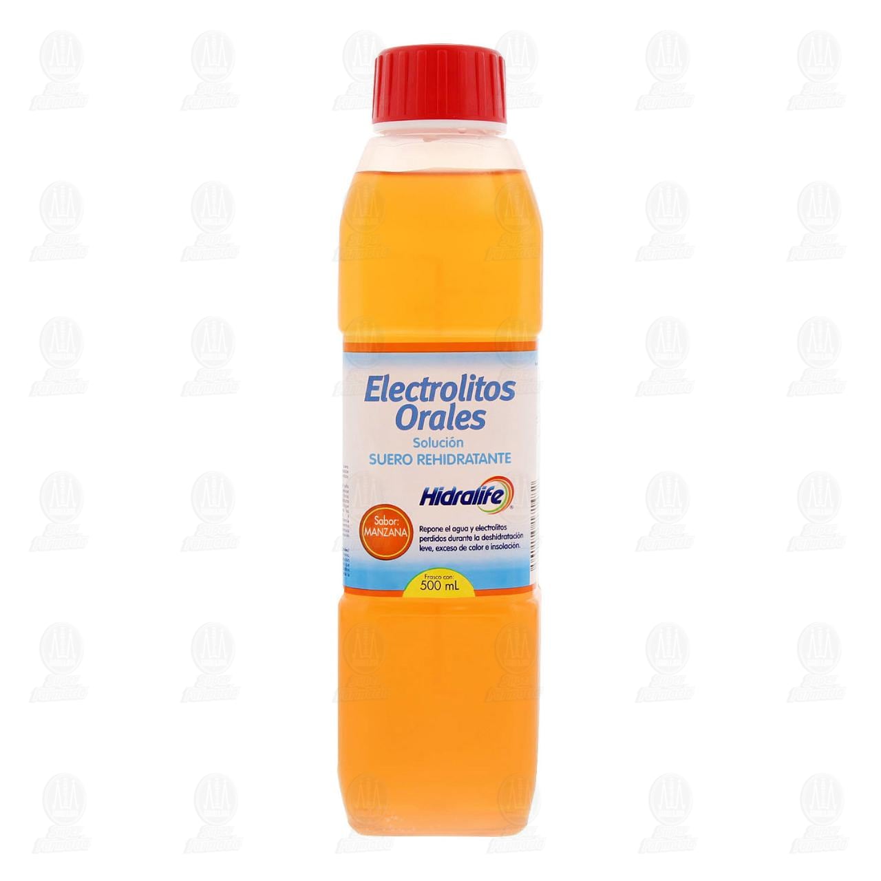 Suero Rehidratante Hidralife Sabor Manzana, 500 ml. image number 1