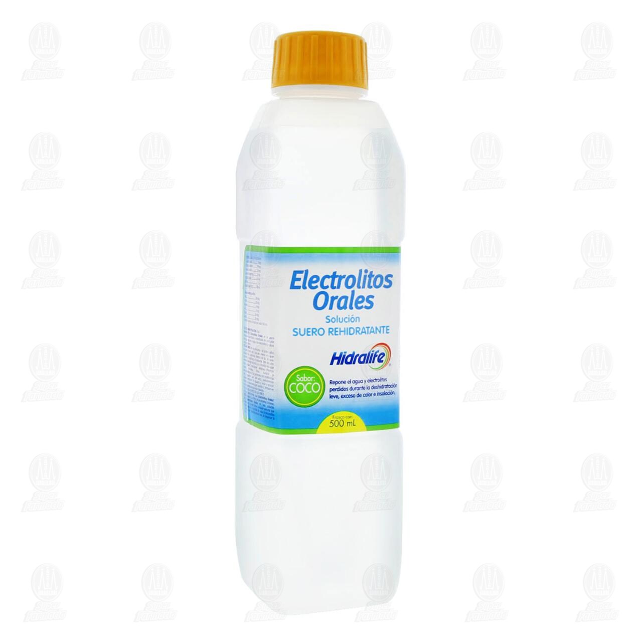 Suero Rehidratante Hidralife Sabor Coco, 500 ml.
