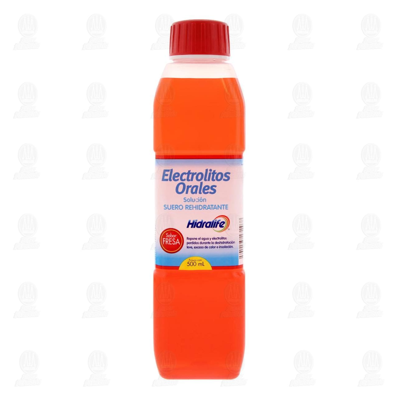 Suero Rehidratante Hidralife Sabor Fresa, 500 ml. image number 1