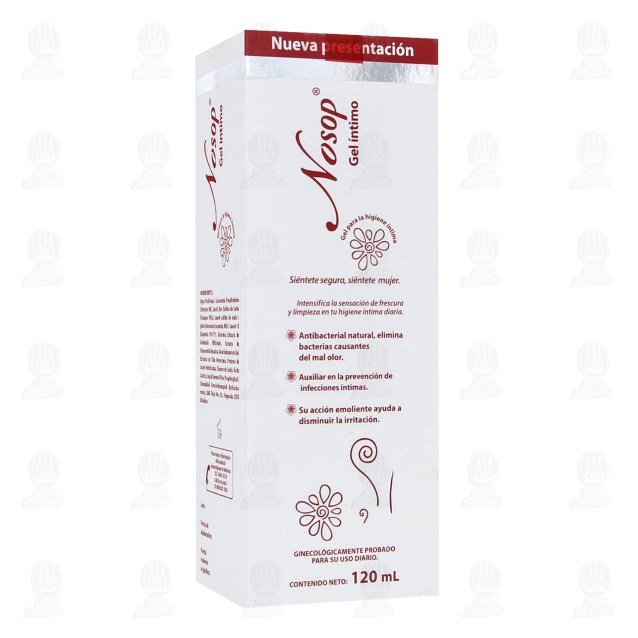 Nosop Gel &Iacute;ntimo, 120 ml. image number 0