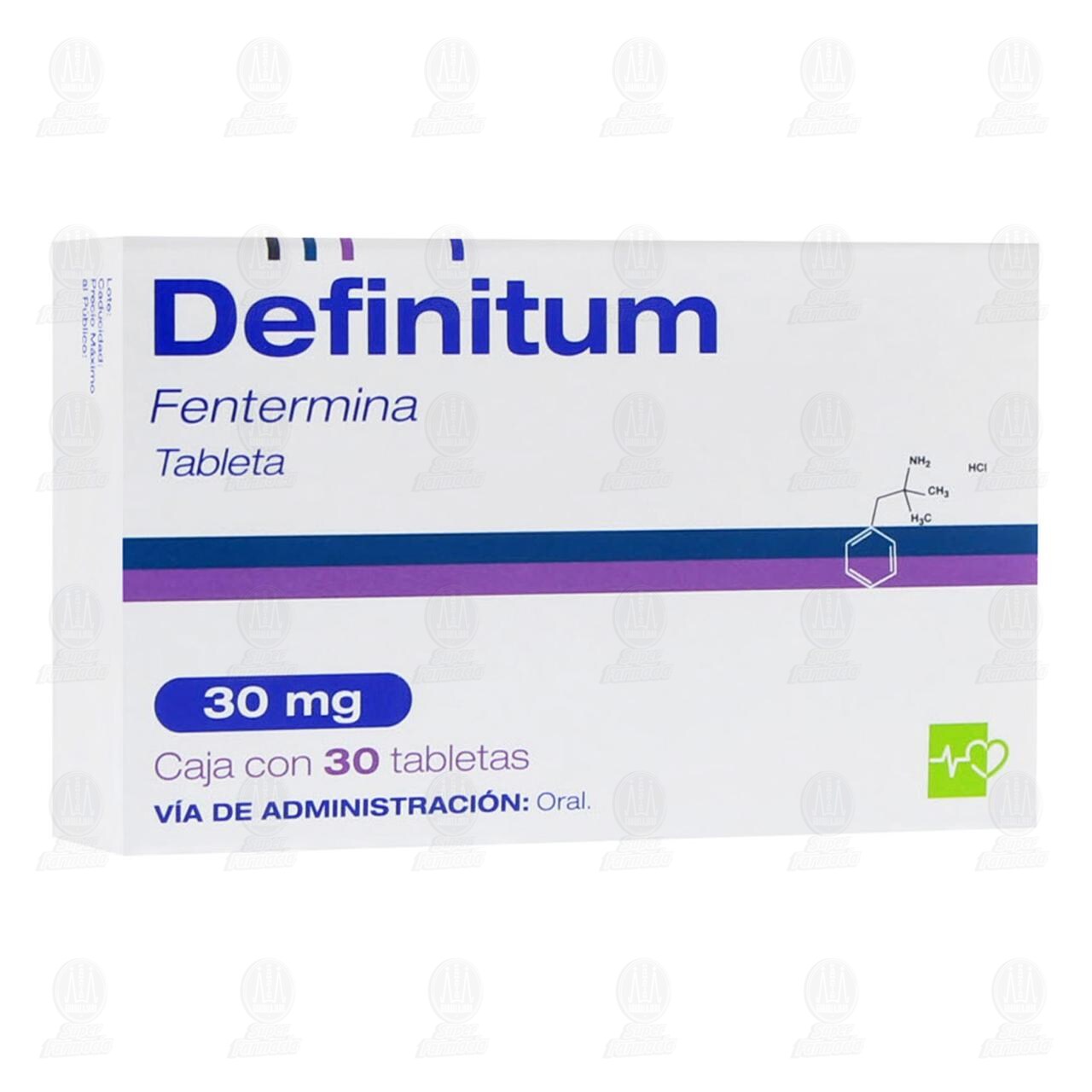 Definitum 30 mg, 30 Tabletas. image number 0