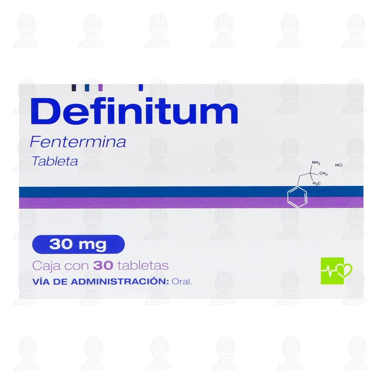 Definitum 30 mg, 30 Tabletas. image number 1