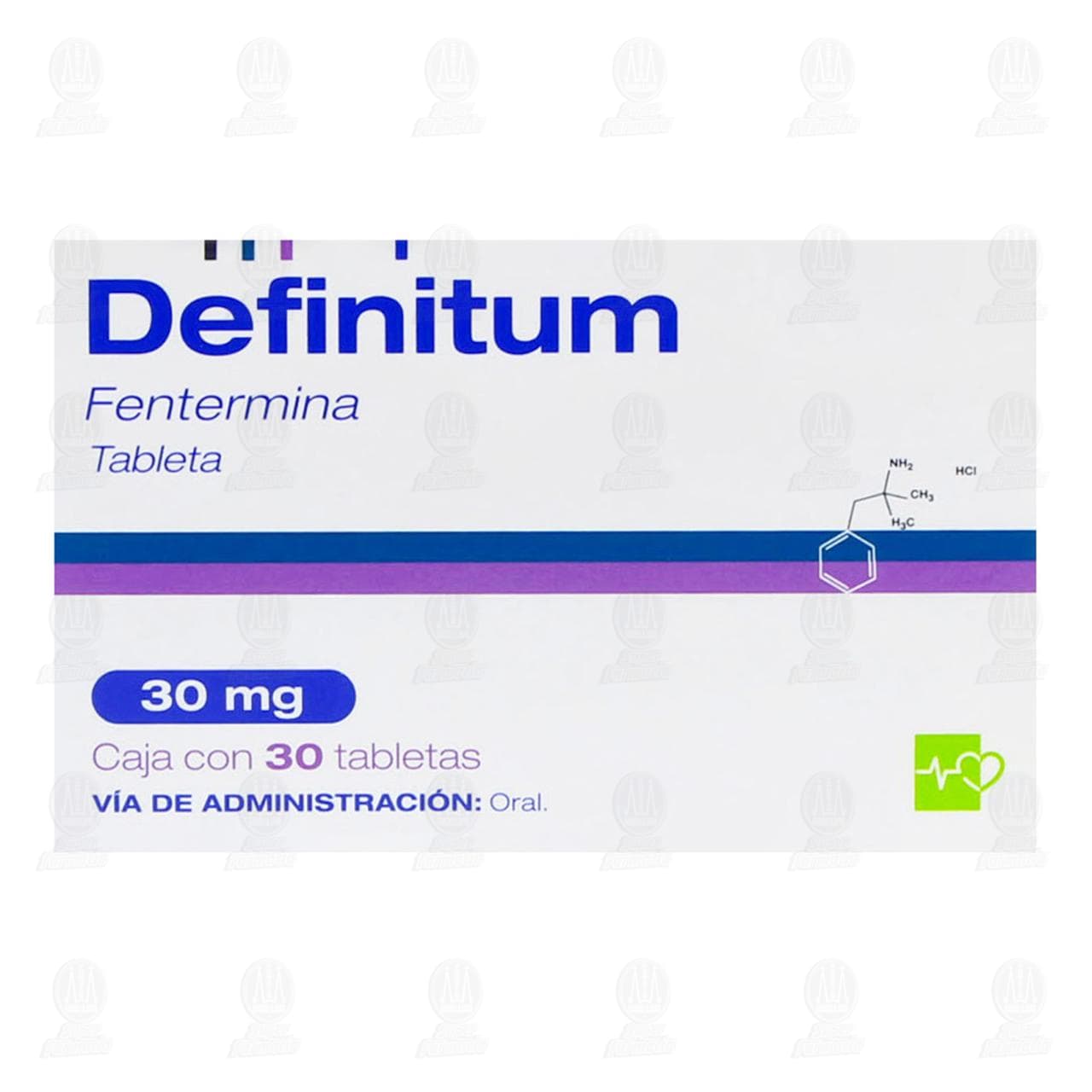 Definitum 30 mg, 30 Tabletas. image number 1