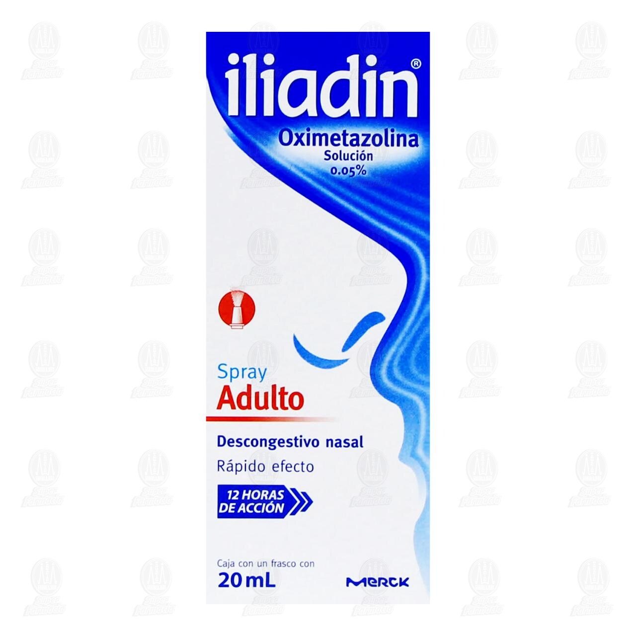 Iliadin Adulto Spray Descongestionante Nasal, 0.05% 20 ml. image number 2