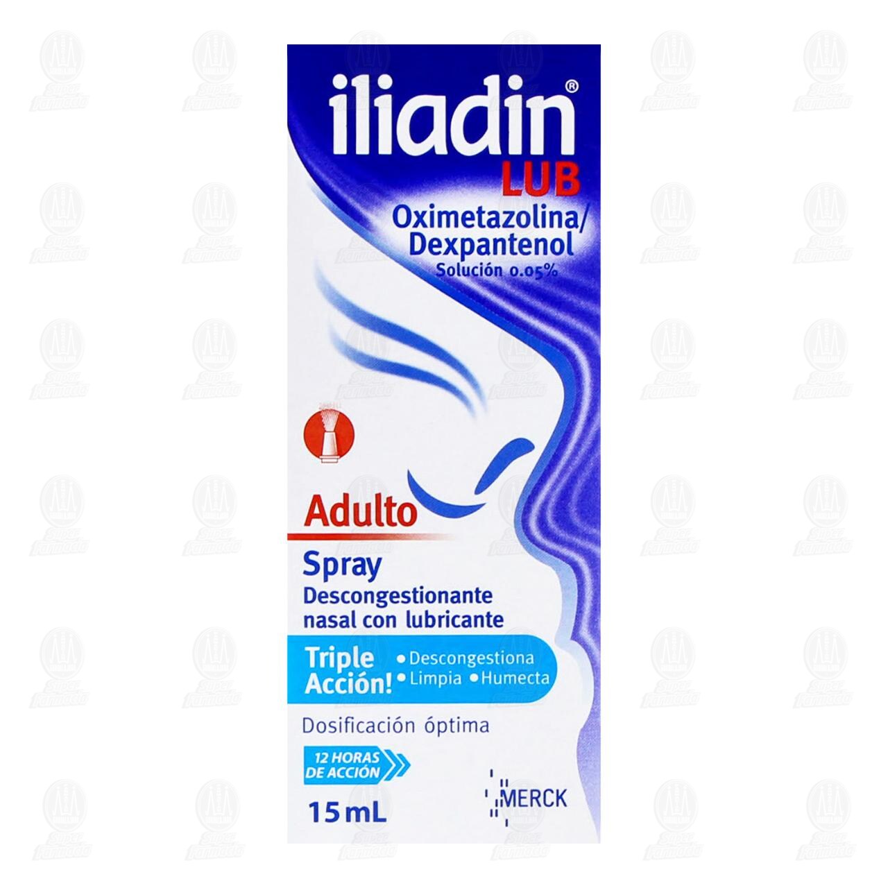 Iliadin Lub Adulto Descongestionante Nasal, 0.05% 15 ml. image number 1