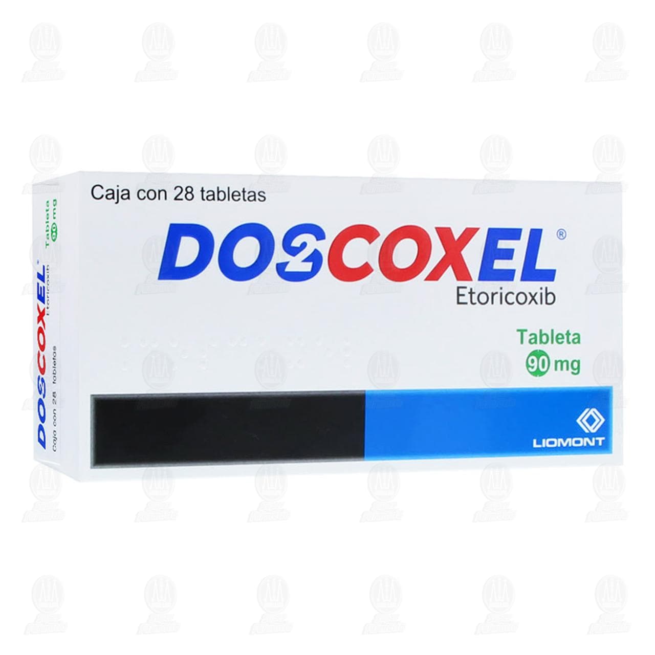Doscoxel 90 mg, 28 Tabletas. image number 0