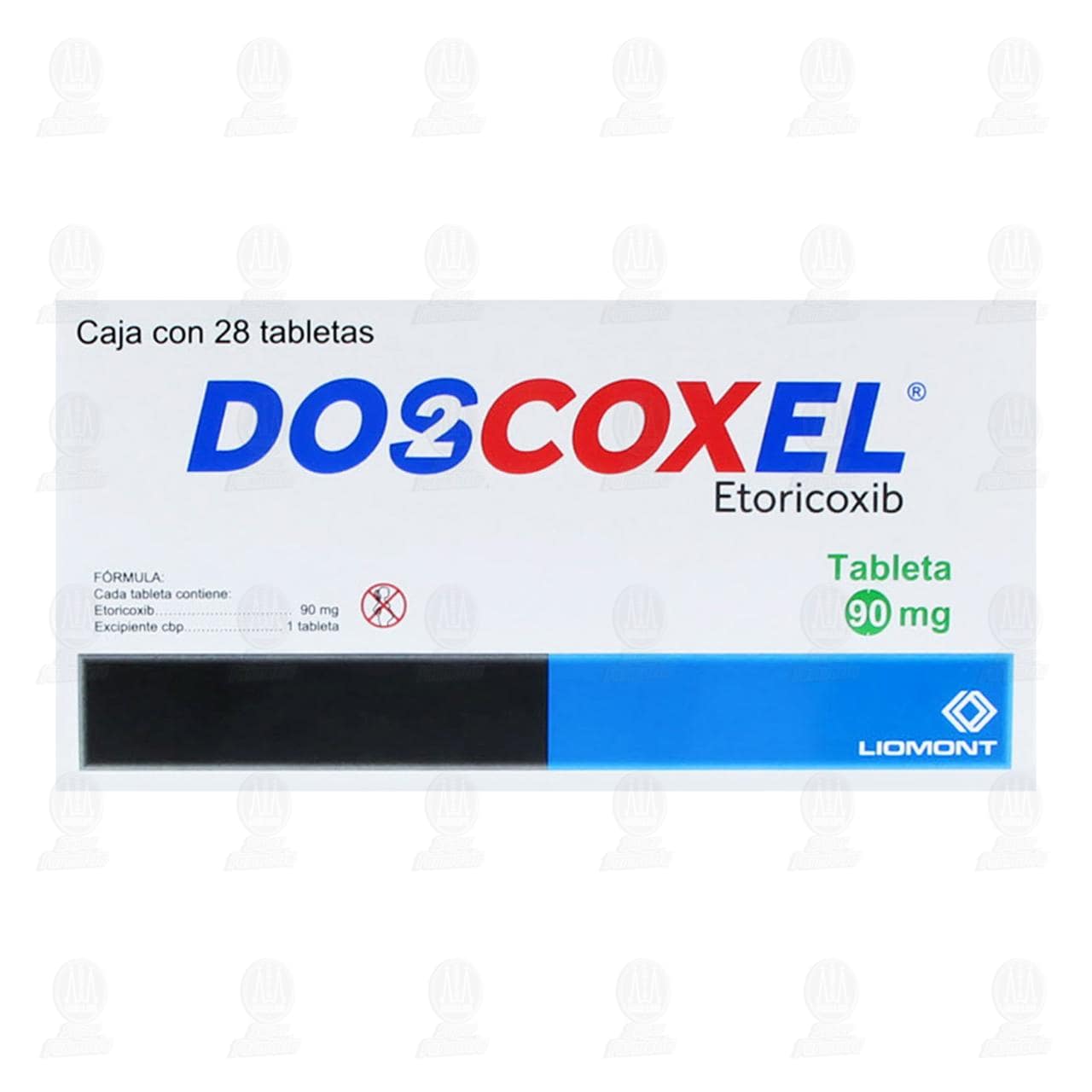 Doscoxel 90 mg, 28 Tabletas. image number 2