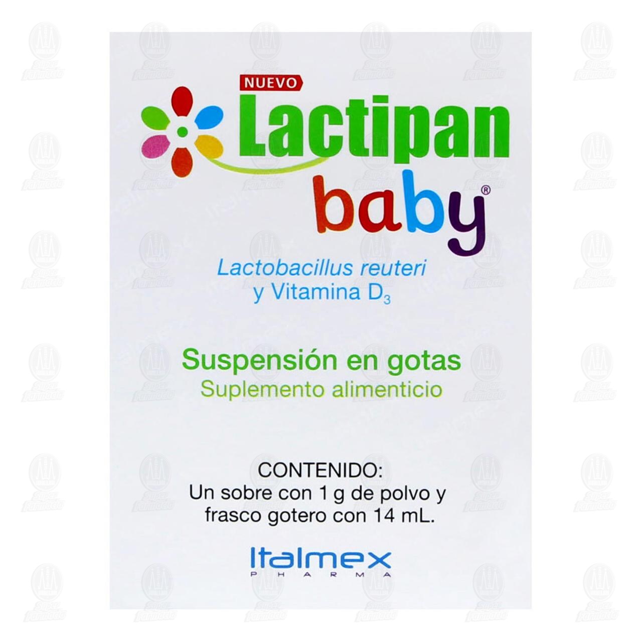 Lactipan Baby Suspensión, 14 ml. image number 1
