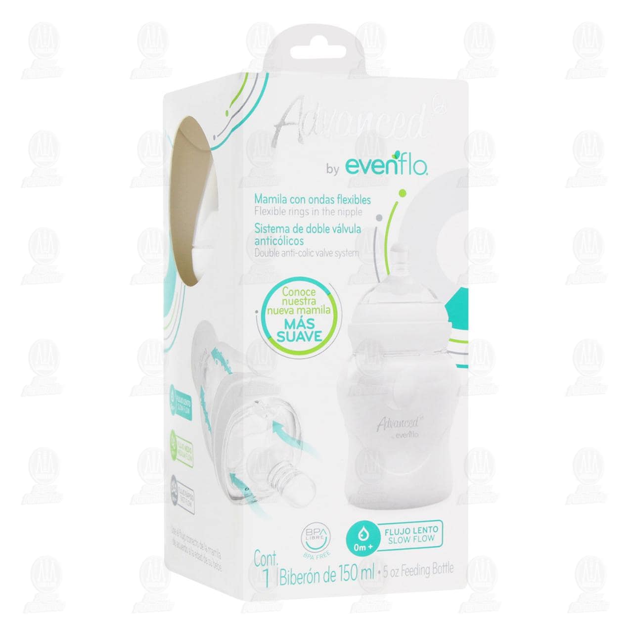 Imagen para Biberón Evenflo Advanced de Flujo Lento, 1 pz.