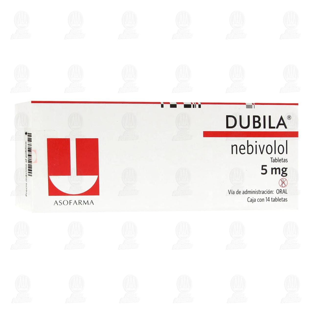 Dubila 5 mg, 14 Tabletas. image number 0
