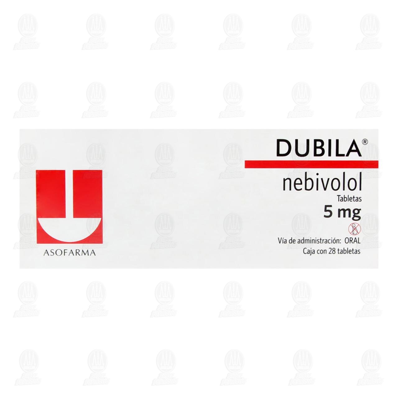 Dubila 5 mg, 28 Tabletas. image number 1