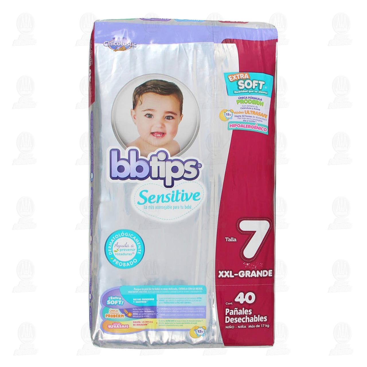 Pañal Bbtips Sensitive Talla 7 70 pañales