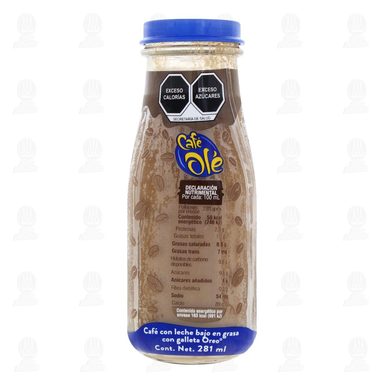 Bebida Caf&eacute; Ol&eacute; Cappuccino con Galleta Oreo, 281 ml. image number 2