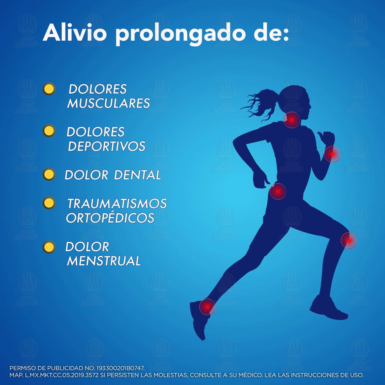 Flanax 550 mg Analg&eacute;sico, 24 Tabletas. image number 3