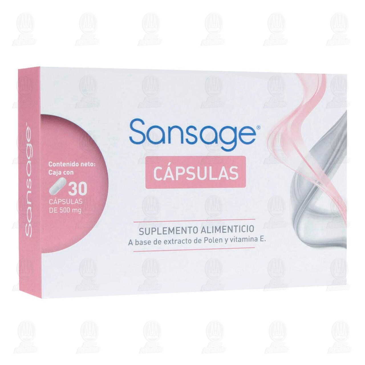 Sansage 500 mg, 30 C&aacute;psulas. image number 0