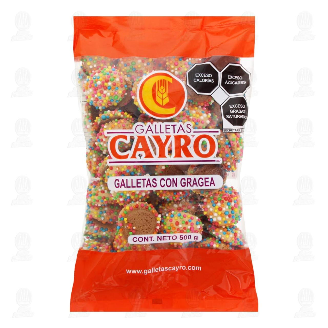 Imagen para Galletas Cayro con Gragea, 500 gr.