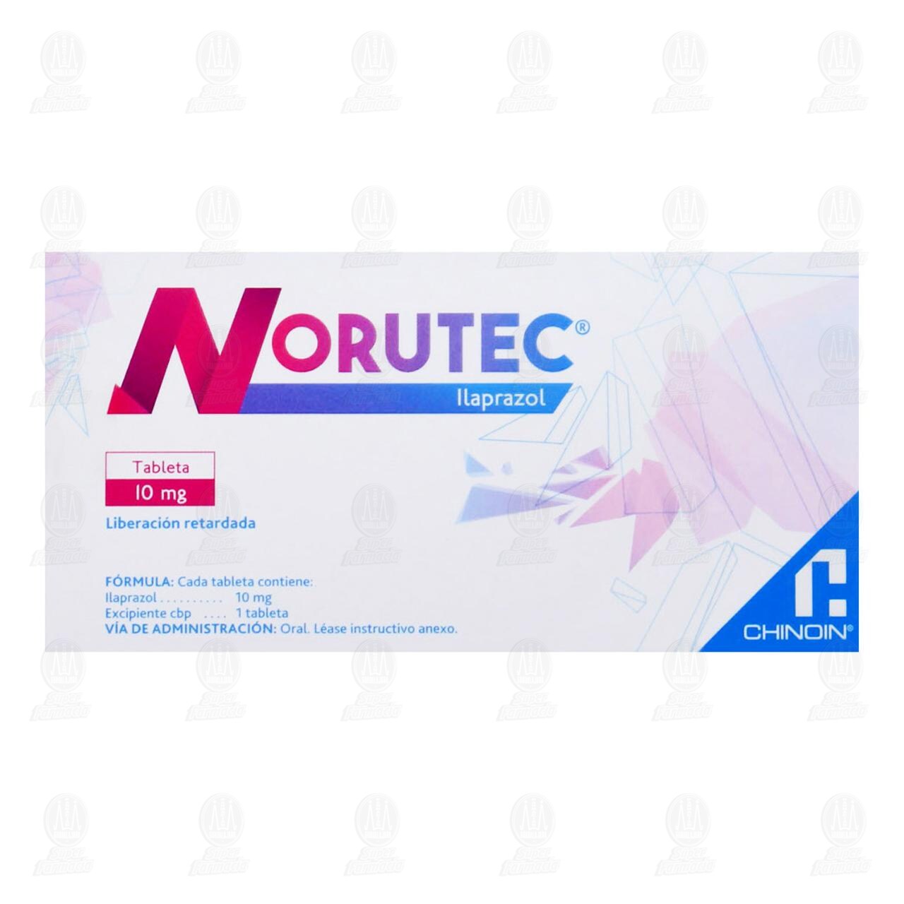 Norutec 10 mg, 14 Tabletas. image number 2