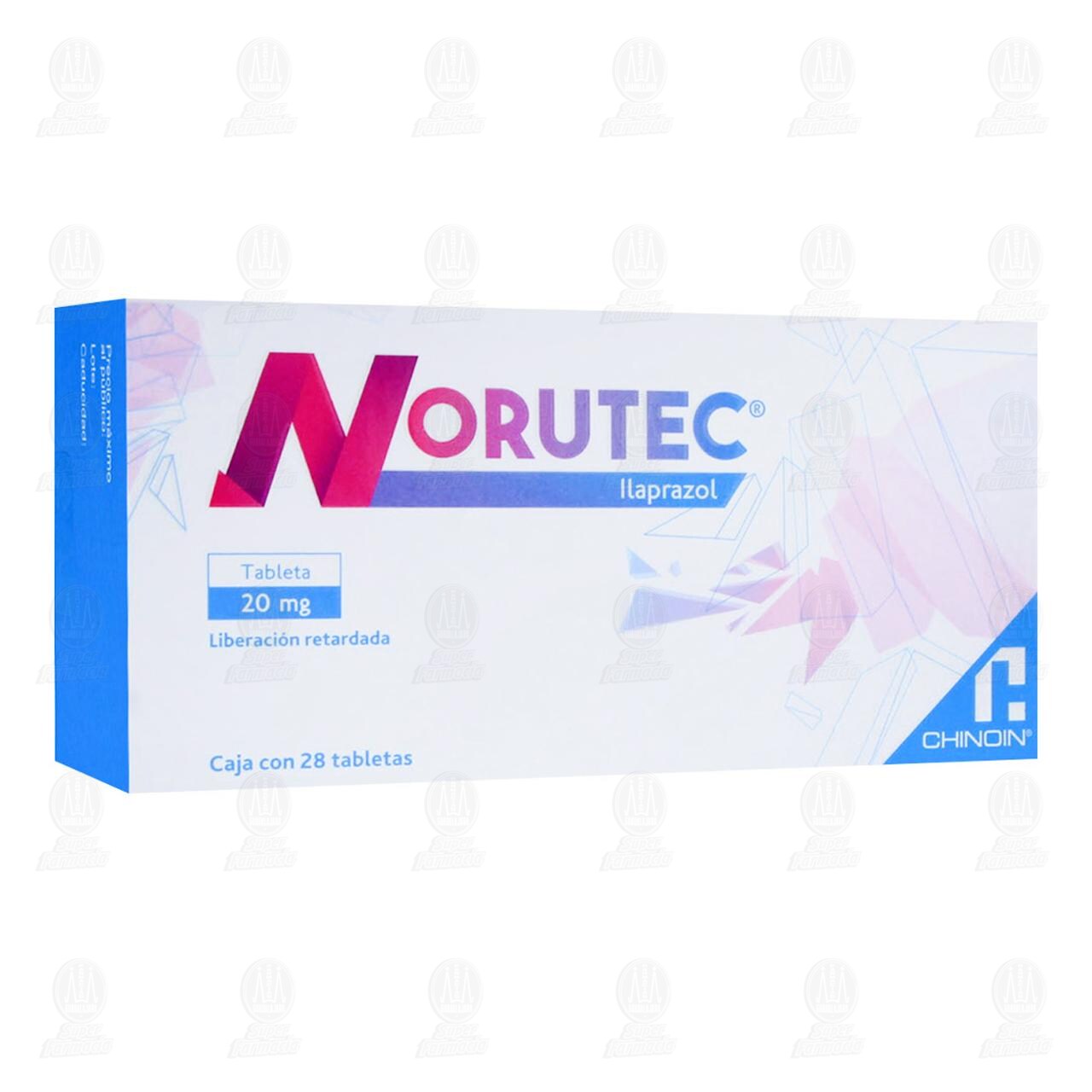 Norutec 20 mg, 28 Tabletas. image number 0